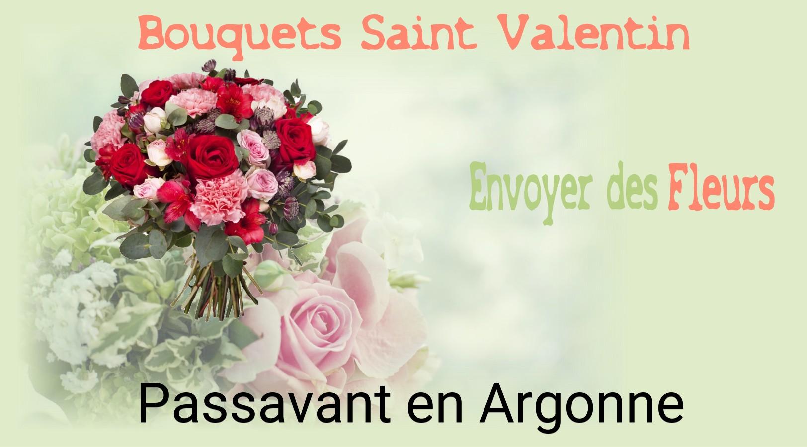 Roses de Saint-Valentin livrées à Passavant-en-Argonne